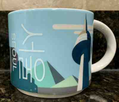 Starbucks You Are Here, Korea Seoul Tower Mug New - Sold on eBay Dec, 24th 2019 for $25.00