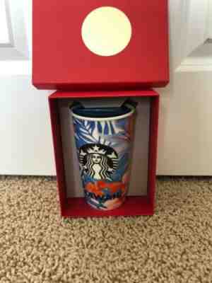 Starbucks HAWAII Ceramic Tumbler Travel Cup 12 Oz 2015. NWT! - Sold on eBay Dec, 24th 2019 for $22.99