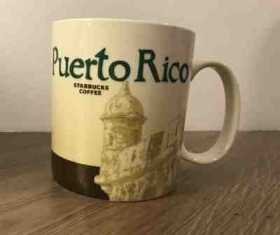 Starbucks Coffee Collector Series 2012 Puerto Rico  Mug -Pre-owned 16 oz 473 ml - Sold on eBay Dec, 24th 2019 for $29.99