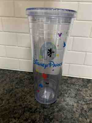 Starbucks Disney Parks tall tumbler 8 3/4 in NO STRAW - Sold on eBay Dec, 23rd 2019 for $15.00