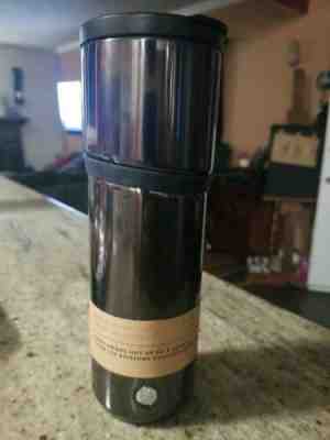 Starbucks Black Shine Vacuum Insulated Flip-Top Stainless Steel Tumbler 16 oz - Sold on eBay Dec, 23rd 2019 for $40.00