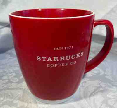 Starbucks Coffee Mug Est 1971 Large 18 fl oz Red Mug 2007 New - Sold on eBay Dec, 23rd 2019 for $22.99