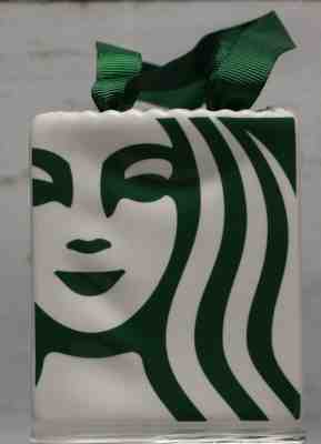 NEW Starbucks Christmas Ornament  Ceramic Tote Bag ** 2019 ** FREE SHIPPING ** - Sold on eBay Dec, 23rd 2019 for $21.85