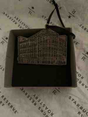 Starbucks Reserve Roastery Chicago Facade Ornament - Sold on eBay Dec, 23rd 2019 for $48.00