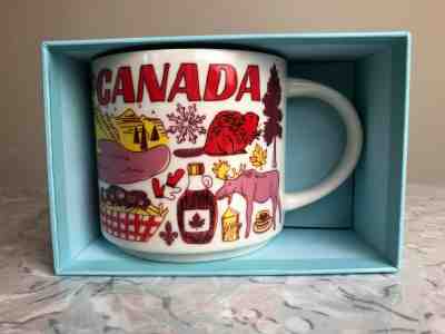 Starbucks Canada Mug Been There Series (BTS) 14 Oz New in Box with Sticker - Sold on eBay Dec, 23rd 2019 for $21.95