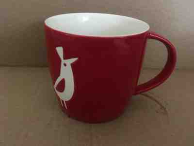 Starbucks 2011 Coffee Mug Cup Red Holiday Cute Partridge or Cardinal Bird  - Sold on eBay Dec, 23rd 2019 for $19.99