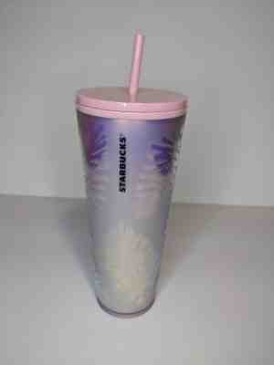 Starbucks Venti RARE Pink Pine cone Tumbler - 2019 WINTER HOLIDAY COLLECTION - Sold on eBay Dec, 23rd 2019 for $18.99
