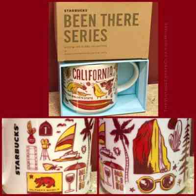 NWT Starbucks CALIFORNIA “BEEN THERE” MUG Gold Limited Edition CHRISTMAS 2018 - Sold on eBay Dec, 23rd 2019 for $19.95