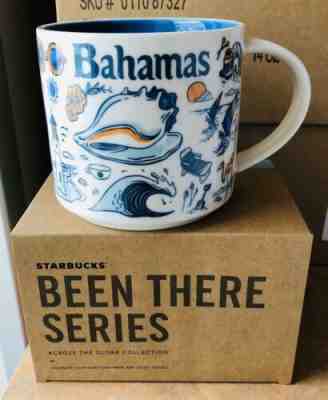 New NIB Starbucks Mug Been There Series Bahamas with Box 14 fl oz 414 ml - Sold on eBay Dec, 23rd 2019 for $32.00