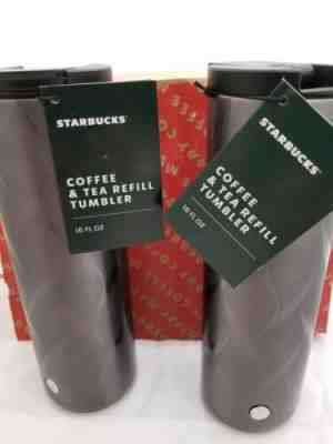 2- Grande Starbucks Coffee & Tea Refill Tumbler; FREE Refill for January 2020! - Sold on eBay Dec, 23rd 2019 for $90.00