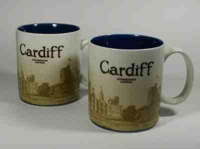Starbucks Coffee City Mug Cardiff Wales UK Caerdydd 2010 Collector Series Mugs - Sold on eBay Dec, 23rd 2019 for $29.95