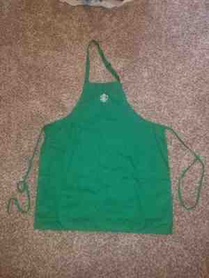 STARBUCKS Coffee Barista Green Apron Authentic NEW - Sold on eBay Dec, 23rd 2019 for $15.00