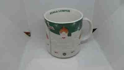 Starbucks Mug Kuala Lumpur 2015 16 fl oz Holiday Christmas City Skyline - Sold on eBay Dec, 23rd 2019 for $29.99
