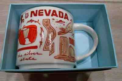  Starbucks NEVADA Been There Series Collectible Coffee Mug 14 oz - Sold on eBay Dec, 23rd 2019 for $29.59