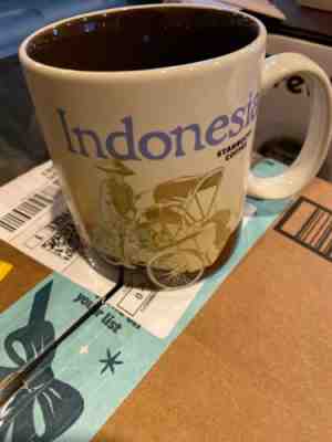 Starbucks Indonesia Coffee Mug 16oz - Sold on eBay Dec, 23rd 2019 for $16.60