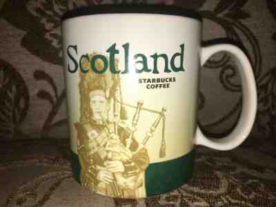 Starbucks Scotland Global Icon Collector Series 2014 16 fl oz Coffee Mug Glass - Sold on eBay Dec, 23rd 2019 for $54.99