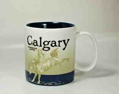 STARBUCKS COFFEE 2009 COLLECTOR SERIES ICON CALGARY 16 OZ. MUG  - Sold on eBay Dec, 23rd 2019 for $69.99