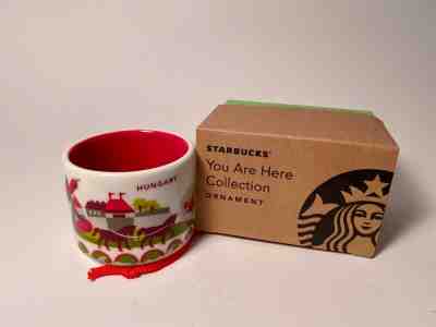 Starbucks Been There Collection Hungary Ornament Mug NEW - Sold on eBay Dec, 23rd 2019 for $29.99