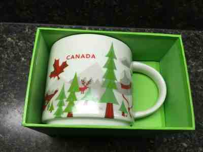 Starbucks 2013 You Are Here Collection 14 OZ CANADA Coffee Mug Cup  - Sold on eBay Dec, 23rd 2019 for $18.89
