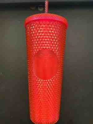 NEW Starbucks Venti Platinum Pink Stud Tumbler Cup 2019 Holiday Christmas - Sold on eBay Dec, 23rd 2019 for $26.00