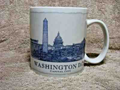 Starbucks Coffee Mug Washington DC Capital City 2009 Collector Series 16 Fl. Oz. - Sold on eBay Dec, 23rd 2019 for $19.95