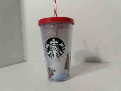 Starbucks 2016 Limited Edition Christmas Red Fox Tumbler 16oz  - Sold on eBay Dec, 23rd 2019 for $17.59