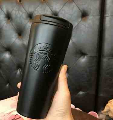 NEW Black Starbucks Stainless Steel Tumbler 2017, New in box, 16oz. - Sold on eBay Dec, 23rd 2019 for $29.99