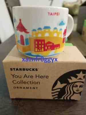 NIB NWT Starbucks You Are Here TAIPEI Mini 2 Oz Ornament Mug - US Seller - Sold on eBay Dec, 23rd 2019 for $23.00