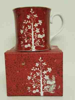 STARBUCKS 2009 Red Rosanna 12 oz Holiday Christmas Dove Coffee Tea Cup Mug NEW - Sold on eBay Dec, 23rd 2019 for $19.99
