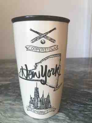 Starbucks 2017 New York State Cites Limited Edition Travel Ceramic Mug 12oz NEW - Sold on eBay Dec, 22nd 2019 for $48.77