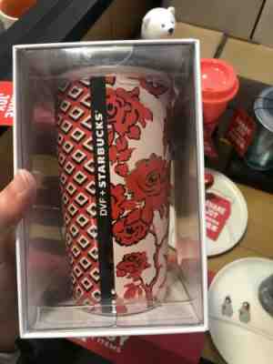 2019 Starbucks X Diane Von Furstenberg Double Wall Ceramic Mug Cup - Sold on eBay Dec, 22nd 2019 for $35.00