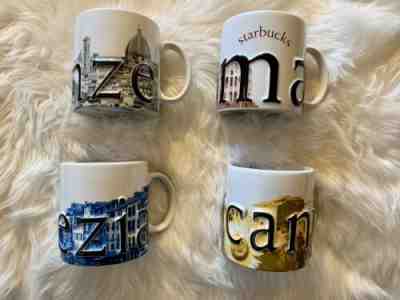 Starbucks Coffee Mug Set Collection Italia La Dolce Vita 2003 Italy - Sold on eBay Dec, 22nd 2019 for $70.00