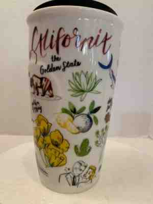 Starbucks California Tumbler 10 Ounces Unused New 6.25” Redwoods Bear Grapes - Sold on eBay Dec, 22nd 2019 for $19.00