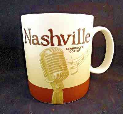 Starbucks 2011 Nashville Tennessee 16 oz Global Icon Collector Coffee Tea Mug-J2 - Sold on eBay Dec, 22nd 2019 for $19.99