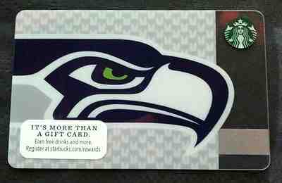 Seattle Seahawks Starbucks Giftcards Collectible HTF OOP !! - Sold on eBay Dec, 22nd 2019 for $39.99