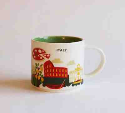 Starbucks Coffee 'You Are Here' ITALY YAH City Mug, Italia - Sold on eBay Dec, 22nd 2019 for $45.00