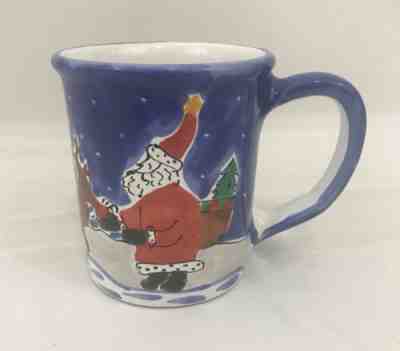 Starbucks Coffee Co Holiday Coffee Tea Mug 16 Oz Hand Painted In Hungary - Sold on eBay Dec, 22nd 2019 for $15.00