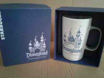 2015 Disneyland Limited Edition Starbucks Ceramic Coffee Latte Mug In Box - Sold on eBay Dec, 22nd 2019 for $17.99