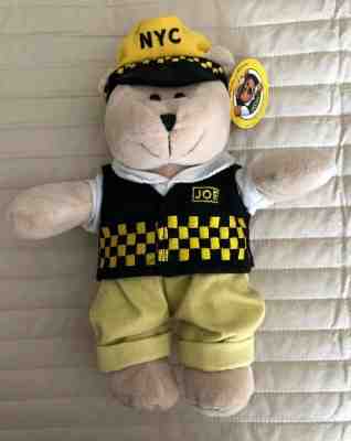 NWT 2005 STARBUCKS Plush BEARISTA BEAR Special Edition NYC Taxi Cab Driver Joe - Sold on eBay Dec, 22nd 2019 for $55.00