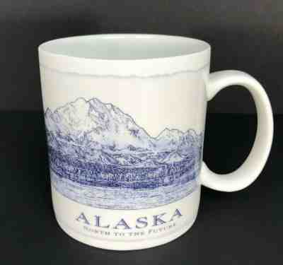 Starbucks Mug Alaska Architecture Series Coffee Cup 18 oz 2008 McKinley Denali - Sold on eBay Dec, 22nd 2019 for $27.59