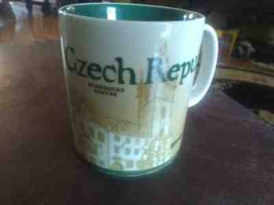 2010 Starbucks Czech Republic City Collector Coffee Mug Cup 16 Oz Rare - Sold on eBay Dec, 22nd 2019 for $25.00
