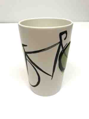 Starbucks Mug Cycling Biking 2015 Dot Collection 16 Ounce Coffee Cup Matte Bike - Sold on eBay Dec, 22nd 2019 for $16.80