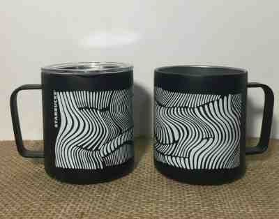 Miir Starbucks Mini Black Zebra Camp Mug Coffee Cup Thermo Double Wall Vacuum - Sold on eBay Dec, 22nd 2019 for $31.99
