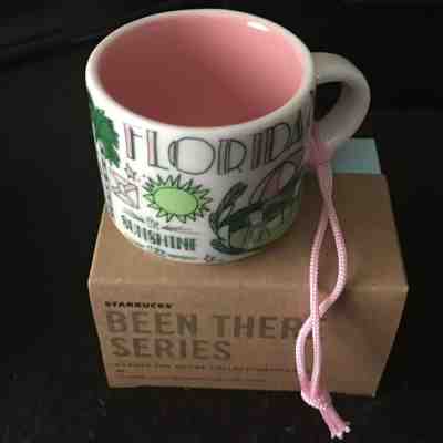 Starbucks Been There Series Ornament Florida 2 oz. Mug New - Sold on eBay Dec, 22nd 2019 for $19.95