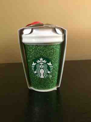 Starbucks Holiday 2019 Green Glitter Cup Ornament  - Exclusive  SOLD OUT - Sold on eBay Dec, 22nd 2019 for $18.99