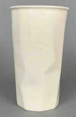 Starbucks 2013 Ceramic Travel Tumbler Coffee Mug Geometric Design 10oz NO LID - Sold on eBay Jan, 10th 2020 for $17.99