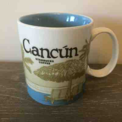 STARBUCKS CANCUN Coffee Mug 2014 Global Icon Collector Series 16oz - Sold on eBay Jan, 8th 2020 for $16.95