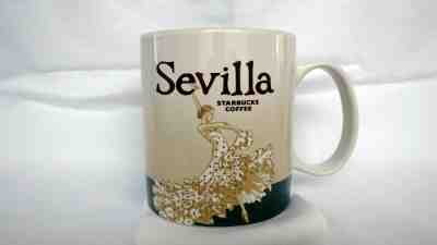 NWT Starbucks SEVILLA Spain Global Icon City Collector Series Mug with SKU - Sold on eBay Jan, 6th 2020 for $49.95