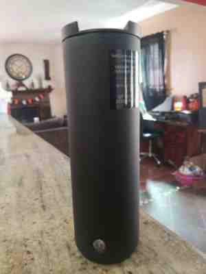 Starbucks Vacuum Insulated Flip-Top Tumbler Matte Black Stainless Steel 16oz - Sold on eBay Jan, 6th 2020 for $35.00