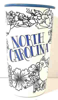 Starbucks Coffee North Carolina Ceramic Double Wall Traveler Tumbler 12 Oz New  - Sold on eBay Jan, 6th 2020 for $49.99